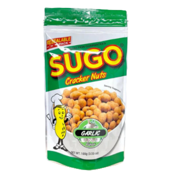Sugo Cracker Nuts - Garlic 100g