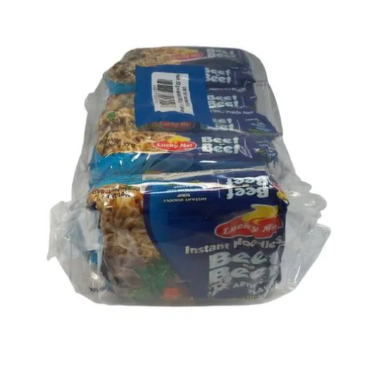 Lucky Me - Beef Mami Instant Noodles 6x55g