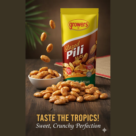 Grower Glazed Pili Nuts 80g