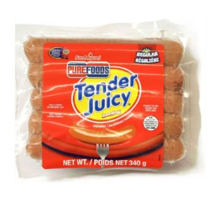 Tender Juicy Hotdog
