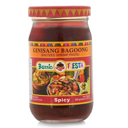 Barrio Fiesta Ginisang Bagoong Sauteed Shrimp Paste - Spicy 8.85oz (250g)