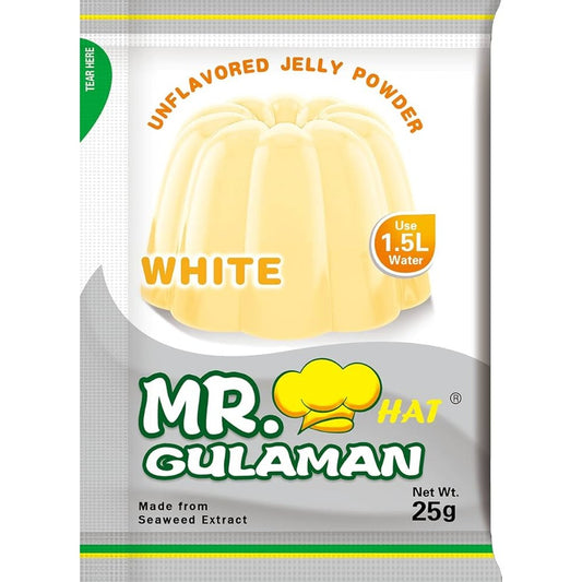Mr. Gulaman White (Unflavoured Jelly Powder 25g)