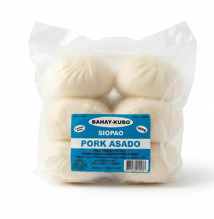 Bahay-Kubo Siopao Pork Asado