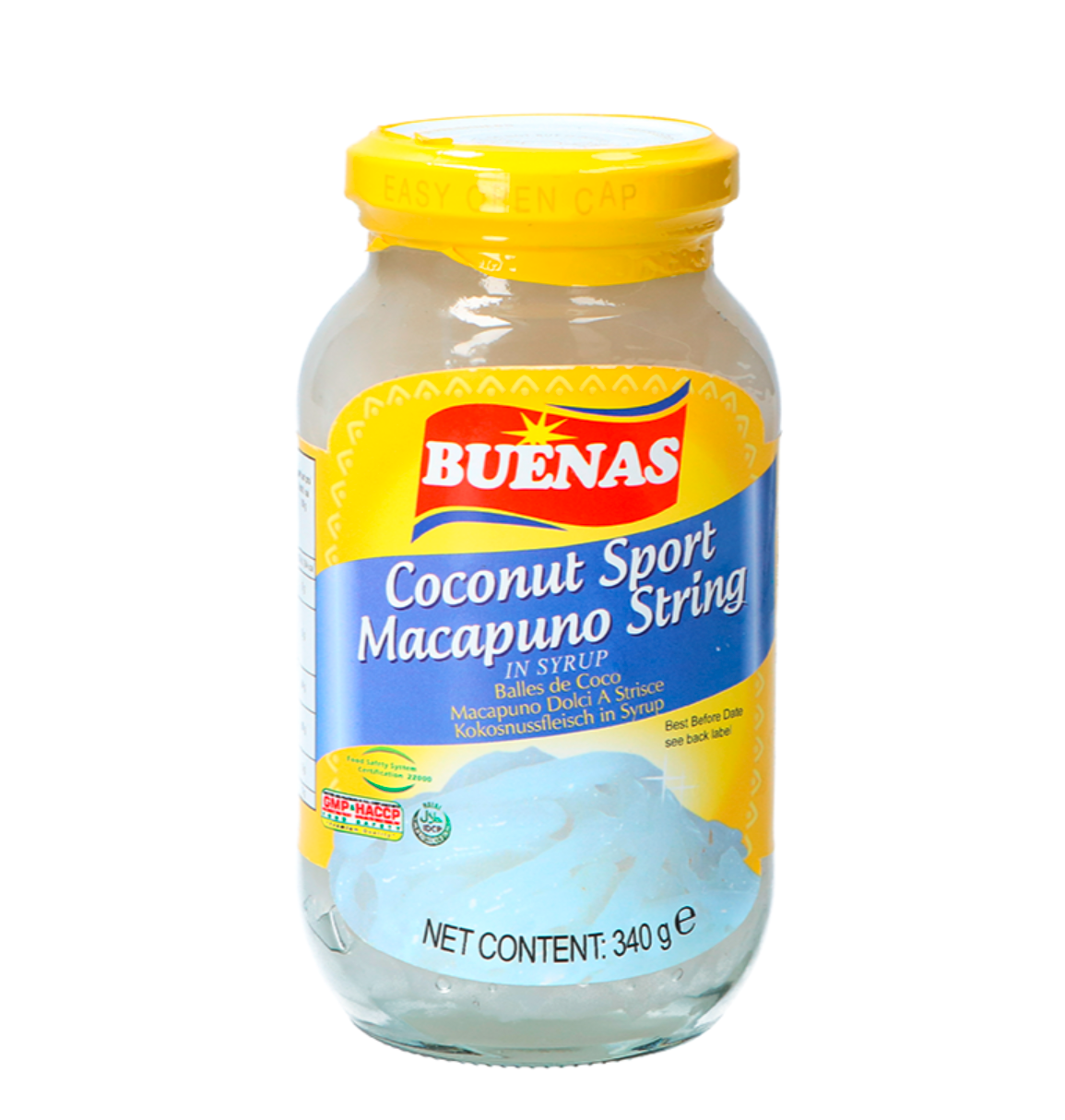 Buenas Macapuno Strings 340g